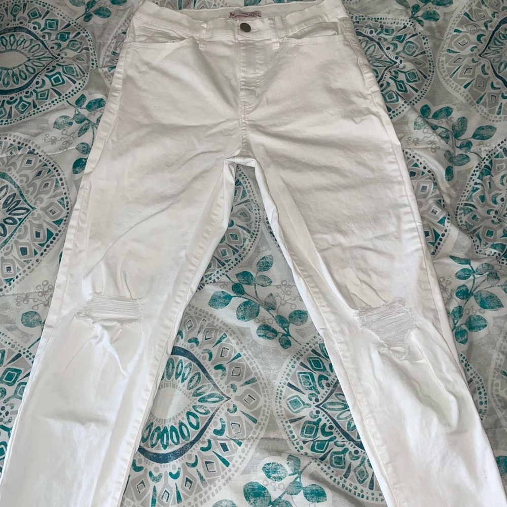 High-Rise Stretch Mom Jeans